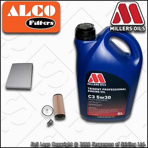 SERVICE KIT AUDI A6 (C5) 1.9 TDI AJM ATJ AVF AWX OIL CABIN FILTER +OIL 2000-2005