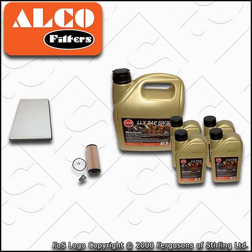 SERVICE KIT for VW CRAFTER 2E 2F 2.5 TDI OIL CABIN FILTERS +C3 OIL (2006-2013)