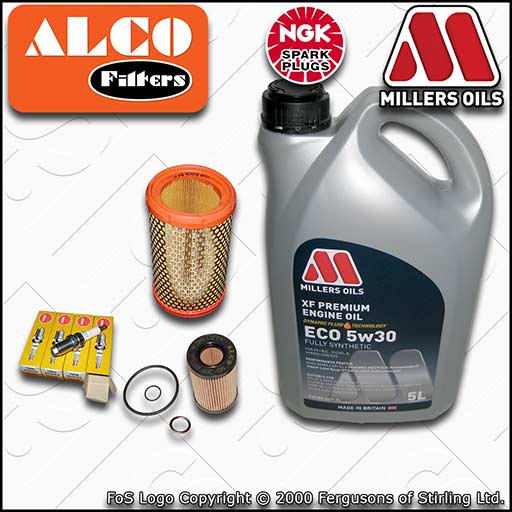 SERVICE KIT for RENAULT CLIO MK2 1.2 8V OIL AIR FILTERS PLUGS +OIL (2000-2003)