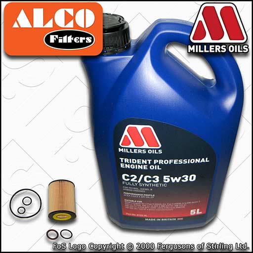 SERVICE KIT for VAUXHALL/OPEL ASTRA H 1.7 CDTI OIL FILTER +5w30 OIL (2004-2009)