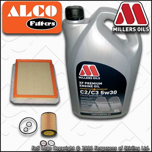 SERVICE KIT for VAUXHALL/OPEL ASTRA H 1.7 CDTI OIL AIR FILTERS +OIL (2004-2009)