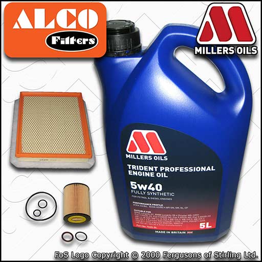 SERVICE KIT for VAUXHALL/OPEL ASTRA H 1.7 CDTI OIL AIR FILTERS +OIL (2004-2009)