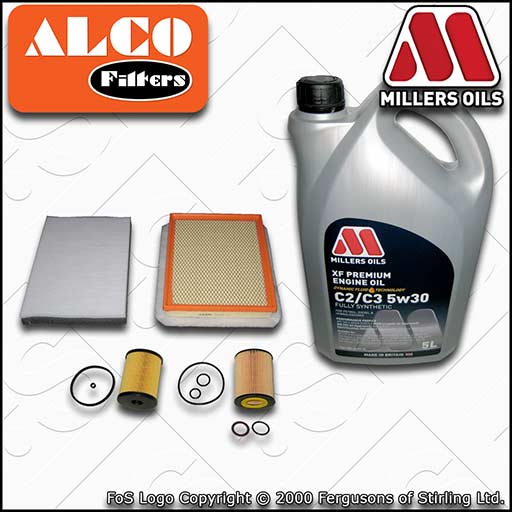 SERVICE KIT for VAUXHALL/OPEL ASTRA H 1.7 CDTI OIL AIR FUEL CABIN FILTERS +OIL