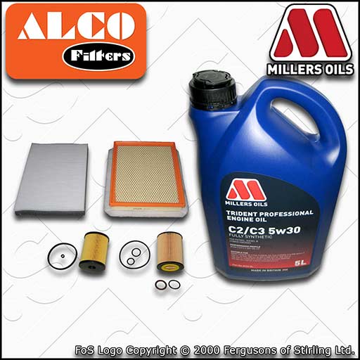 SERVICE KIT for VAUXHALL/OPEL ASTRA H 1.7 CDTI OIL AIR FUEL CABIN FILTERS +OIL