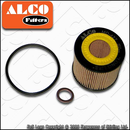 SERVICE KIT for VW FOX 1.2 ALCO OIL FILTER SUMP PLUG SEAL (2005-2011)