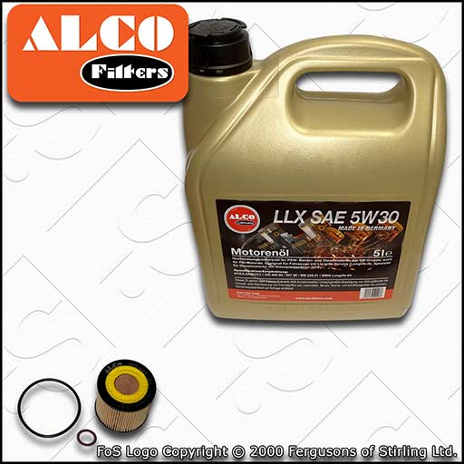 SERVICE KIT for VW FOX 1.2 ALCO OIL FILTER +C3 OIL (2005-2011)