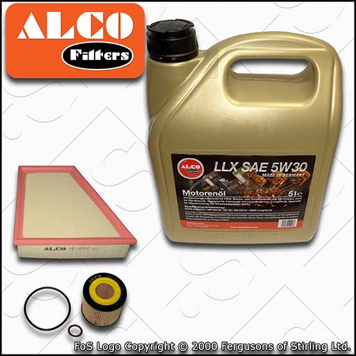 SERVICE KIT for VW FOX 1.2 ALCO OIL AIR FILTERS +C3 OIL (2005-2011)