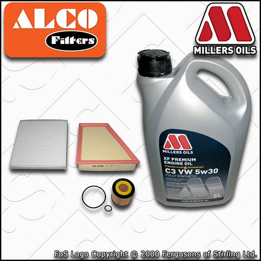 SERVICE KIT for VW FOX 1.2 OIL AIR CABIN FILTERS +XF C3 APPROVED OIL (2005-2011)