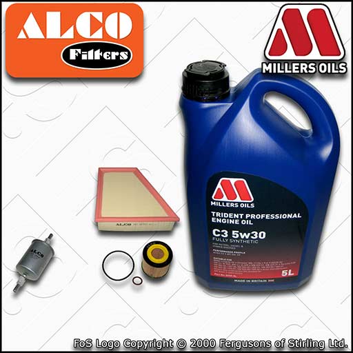 SERVICE KIT for VW FOX 1.2 OIL AIR FUEL FILTERS +C3 OIL (2005-2011)