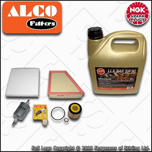 SERVICE KIT for VW FOX 1.2 BMD OIL AIR FUEL CABIN FILTERS PLUGS +OIL (2005-2007)