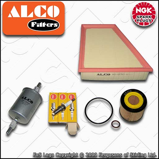 SERVICE KIT for VW FOX 1.2 BMD OIL AIR FUEL FILTERS PLUGS (2005-2011)