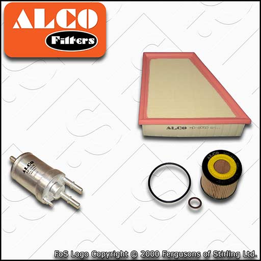 SERVICE KIT for SKODA FABIA 5J 1.2 6V 12V ALCO OIL AIR FUEL FILTERS (2006-2014)