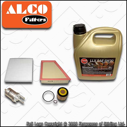 SERVICE KIT for VW POLO 6C 6R 1.2 12V OIL AIR FUEL CABIN FILTER +OIL (2009-2010)