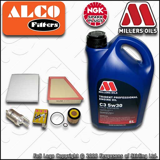 SERVICE KIT for VW POLO 6C 6R 1.2 12V OIL AIR FUEL CABIN FILTER PLUGS +OIL 09-10