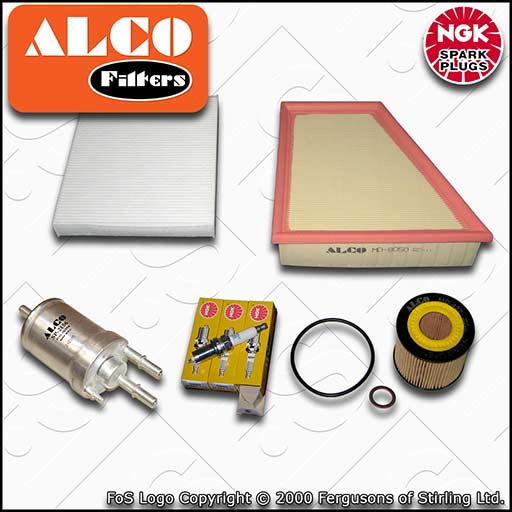 SERVICE KIT for VW POLO MK5 6C 6R 1.2 12V OIL AIR FUEL CABIN FILTERS PLUGS 10-14