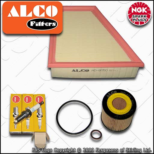 SERVICE KIT for SEAT IBIZA 6L 1.2 BBM ALCO OIL AIR FILTERS SPARK PLUGS 2007-2008