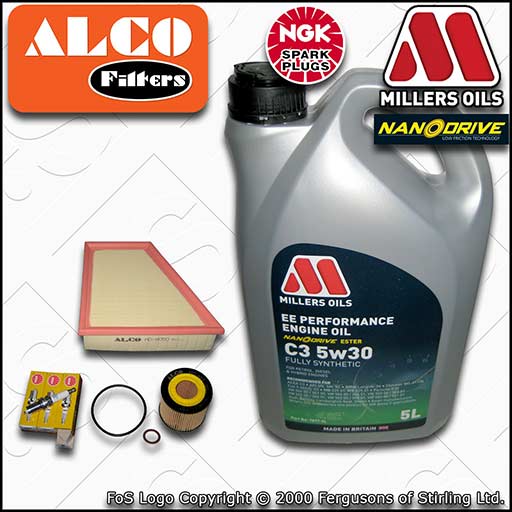 SERVICE KIT for VW FOX 1.2 OIL AIR FILTERS PLUGS +EE OIL (2007-2011)