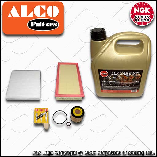 SERVICE KIT for SKODA FABIA 6Y 1.2 AZQ BME OIL AIR CABIN FILTERS SPARK PLUG +OIL