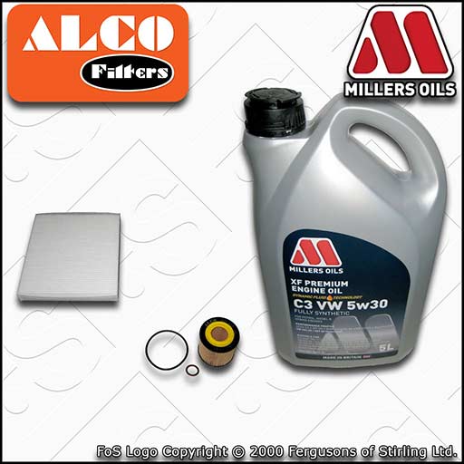 SERVICE KIT for VW FOX 1.2 OIL CABIN FILTERS +XF C3 APPROVED OIL (2005-2011)