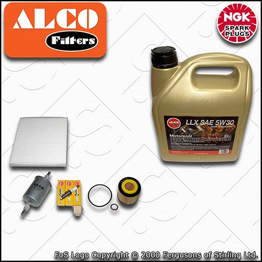 SERVICE KIT for VW FOX 1.2 BMD OIL FUEL CABIN FILTERS PLUGS +C3 OIL (2005-2007)