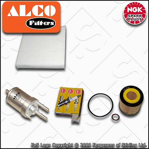 SERVICE KIT for VW POLO MK5 6C 6R 1.2 12V OIL FUEL CABIN FILTERS PLUGS 2010-2014