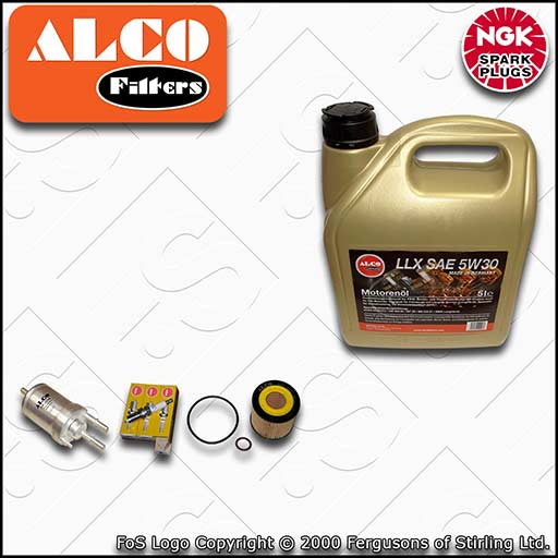 SERVICE KIT for VW POLO MK5 6C 6R 1.2 12V OIL FUEL FILTER PLUGS +OIL (2009-2014)