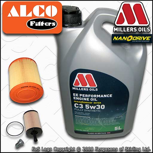 SERVICE KIT for AUDI A6 (C6) 2.0 TDI OIL AIR FILTERS +EE PERFORMANCE OIL (08-11)