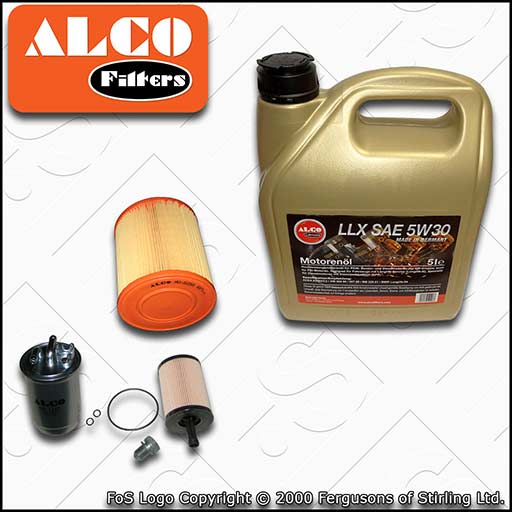 SERVICE KIT for AUDI A6 C6 2.0 TDI BLB BNA BRE BRF BVG OIL AIR FUEL FILTERS +OIL