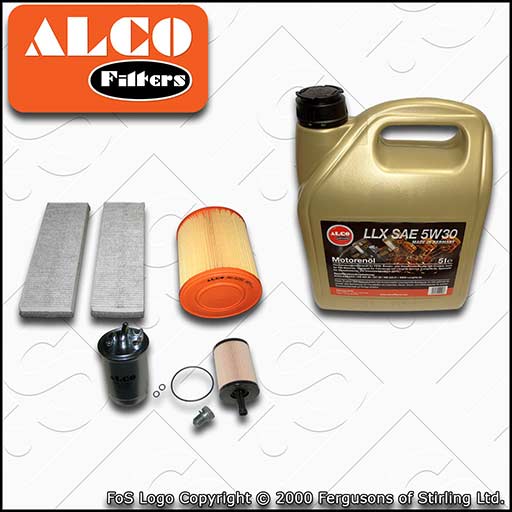 SERVICE KIT AUDI A6 C6 2.0 TDI BLB BNA BRE BRF BVG OIL AIR FUEL CABIN FILTER+OIL