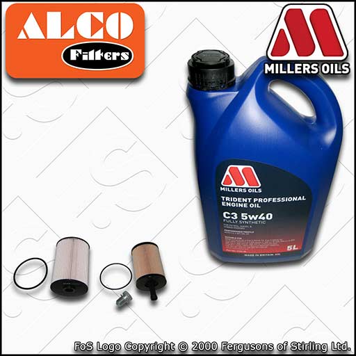 SERVICE KIT for SEAT TOLEDO 5P 1.9 TDI 2.0 TDI OIL FUEL FILTERS +OIL (2004-2005)