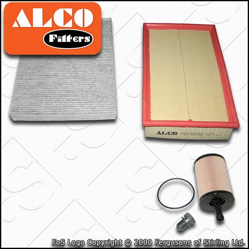 SERVICE KIT for VW TRANSPORTER T5 2.5 TDI ALCO OIL AIR CABIN FILTERS (2003-2009)