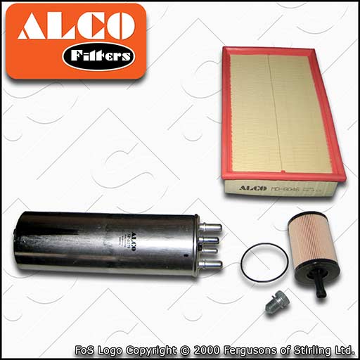 SERVICE KIT for VW TRANSPORTER T5 1.9 TDI ALCO OIL AIR FUEL FILTERS (2003-2009)