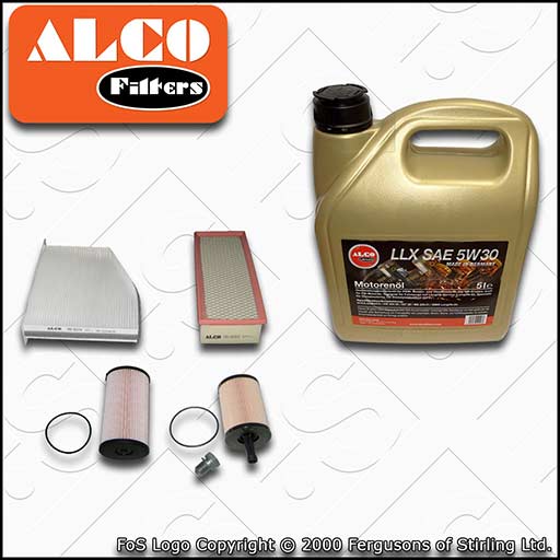 SERVICE KIT for VW PASSAT (3C) 1.9 TDI OIL AIR FUEL CABIN FILTERS +OIL 2005-2010