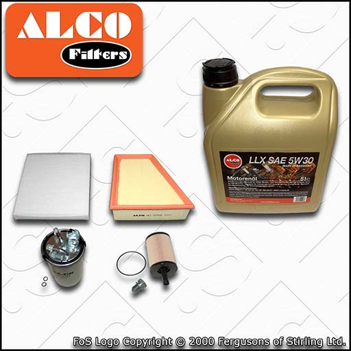 SERVICE KIT for VW POLO 9N 1.9 TDI OIL AIR FUEL CABIN FILTERS +OIL 2001-2005