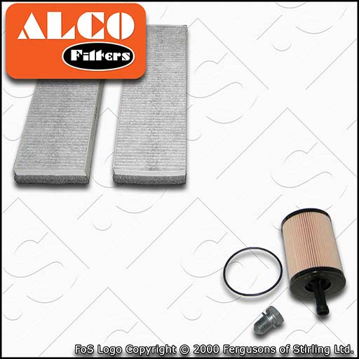 SERVICE KIT for AUDI A6 (C6) 2.0 TDI ALCO OIL CABIN FILTER (2008-2011)