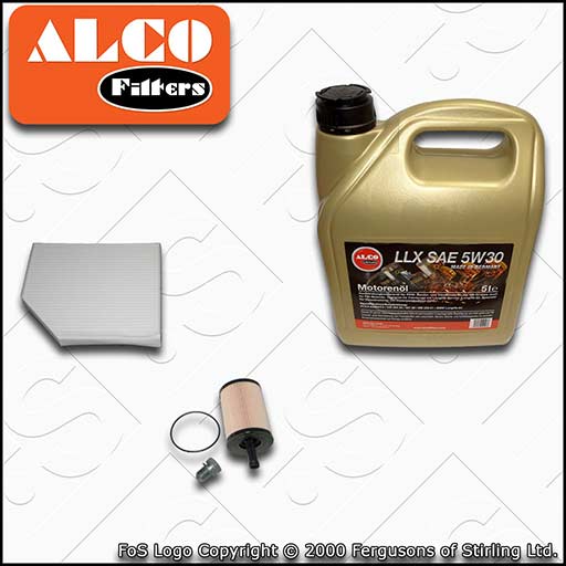 SERVICE KIT AUDI Q5 2.0 TDI CA* OIL CABIN FILTERS +C3 5w30 OIL (2008-2010)