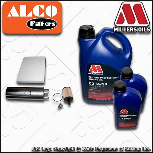 SERVICE KIT for VW TRANSPORTER T5 1.9 TDI OIL FUEL CABIN FILTER +OIL (2003-2009)