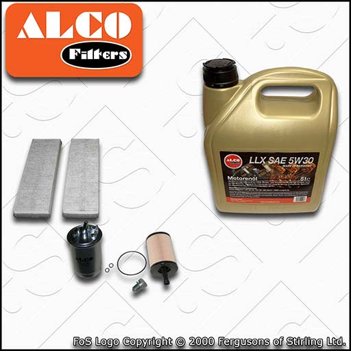 SERVICE KIT for AUDI A6 C6 2.0 TDI BLB BNA BRE BRF BVG OIL FUEL CABIN FILTER+OIL