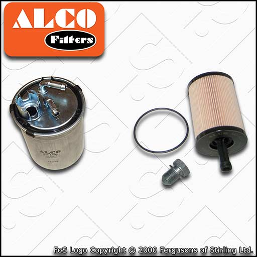 SERVICE KIT for VW POLO 9N 1.9 TDI OIL FUEL FILTERS (2005-2009)