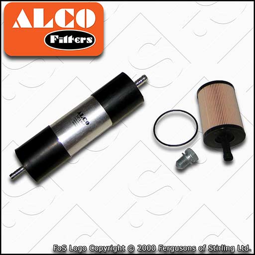 SERVICE KIT for AUDI A6 (C6) 2.0 TDI CAGB CAHA ALCO OIL FUEL FILTERS (2008-2011)