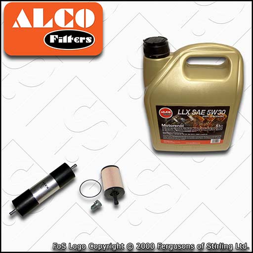 SERVICE KIT for SEAT EXEO 3R 2.0 TDI CAGA CAGC CAHA OIL FUEL FILTER +OIL (08-11)