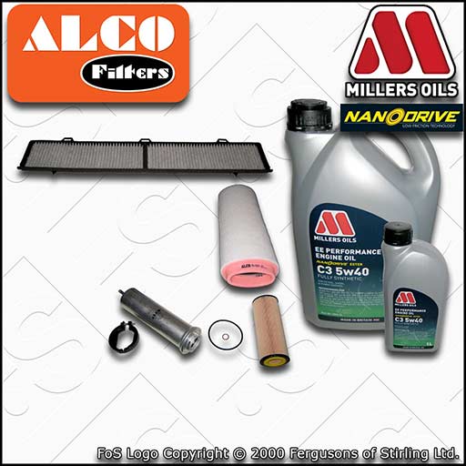 SERVICE KIT for BMW 3 SERIES E90 E91 318D 320D M47 OIL AIR FUEL CABIN FILTER+OIL