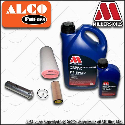 SERVICE KIT for BMW 5 SERIES E60 E61 520D M47 OIL AIR FUEL FILTER +OIL 2005-2007