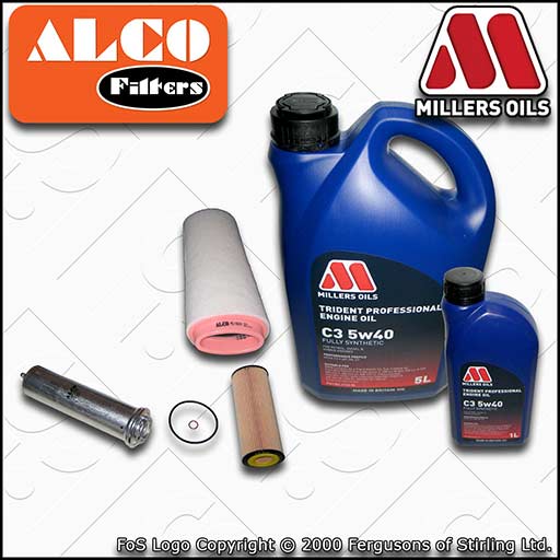 SERVICE KIT for BMW 5 SERIES E60 E61 520D M47 OIL AIR FUEL FILTER +OIL 2005-2007