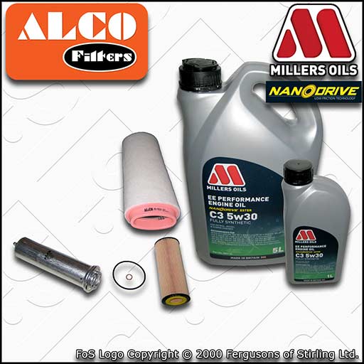 SERVICE KIT for BMW 5 SERIES E60 E61 520D M47 OIL AIR FUEL FILTER +OIL 2005-2007