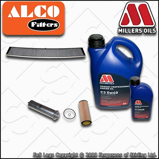 SERVICE KIT for BMW X3 E83 2.0 D M47 E83 OIL FUEL CABIN FILTERS +OIL (2004-2007)