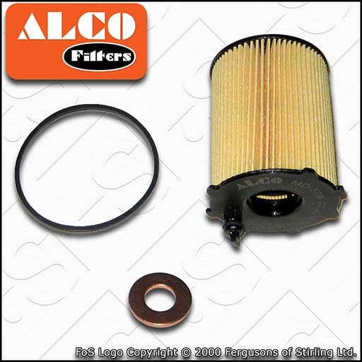 SERVICE KIT for FORD S-MAX 1.6 TDCI ALCO OIL FILTER SUMP PLUG SEAL (2011-2014)