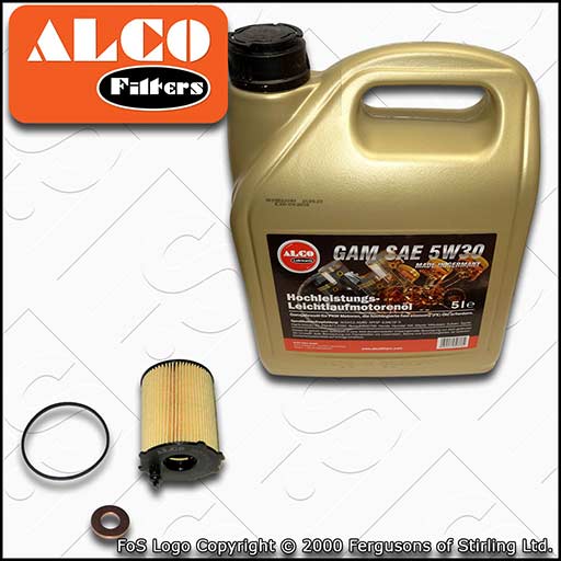 SERVICE KIT for PEUGEOT EXPERT 1.6 HDI ALCO OIL FILTER +OIL (2007-2016)