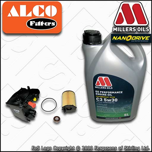SERVICE KIT for MINI ONE COOPER D 1.6 R56 OIL FUEL FILTERS +EE OIL (2006-2010)