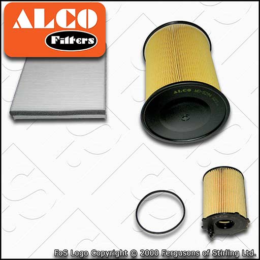 SERVICE KIT for FORD TRANSIT CONNECT 1.6 TDCI OIL AIR CABIN FILTERS (2013-2017)